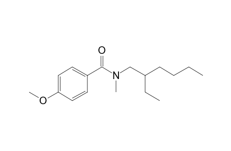 Benzamide, 4-methoxy-N-methyl-N-(2-ethylhexyl)-