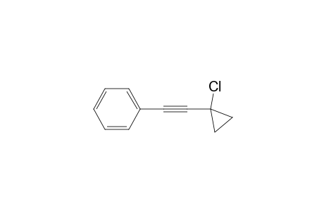 1-Chloro-1-(phenylethynyl)cyclopropane
