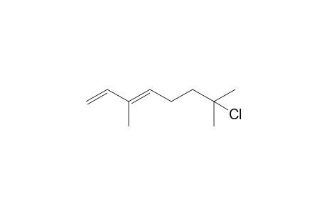 (3E)-7-chloro-3,7-dimethylocta-1,3-diene