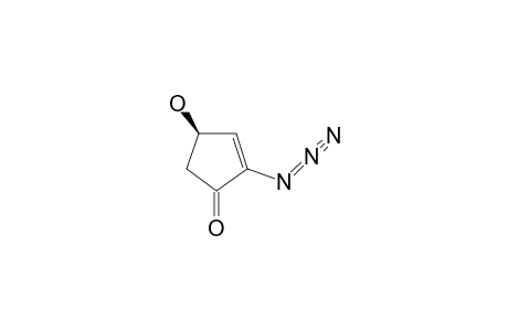 (4R)-2-AZIDO-4-HYDROXY-CYCLOPENT-2-ENONE