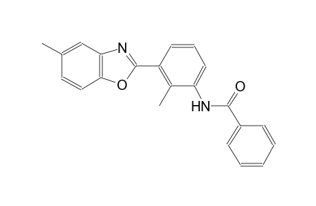 benzamide, N-[2-methyl-3-(5-methyl-2-benzoxazolyl)phenyl]-