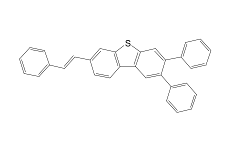 (E)-2,3-Diphenyl-7-styryldibenzo[b,d]thiophene