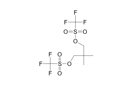 Trifluoromethanesulfonic acid (2,2-dimethyl-3-triflyloxy-propyl) ester