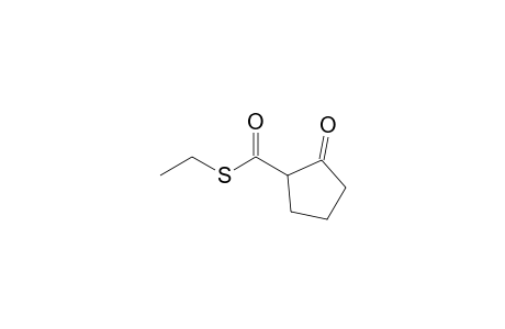 2-ketocyclopentanecarbothioic acid S-ethyl ester