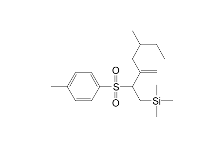 2-[1-Tosyl-2-(trimethylsilyl)ethyl]-4-methyl-1-hexene