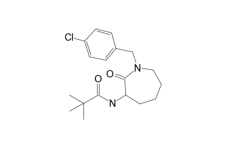 N-[1-(4-Chlorobenzyl)-2-oxoazepan-3-yl]pivalamide