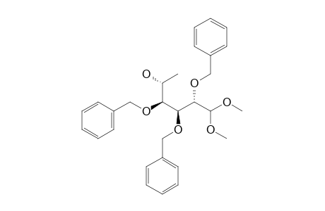 2,3,4-TRI-O-BENZYL-6-DEOXY-L-ALTROSE-DIMETHYL-ACETAL