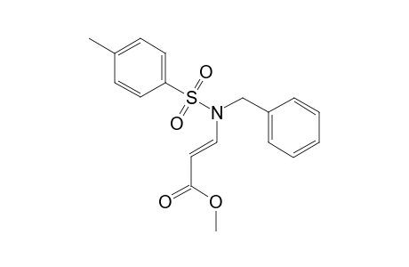 Methyl (E)-3-[benzyl(4-methylbenzenesulfonyl)amino]acrylate