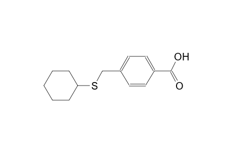 4-[(cyclohexylsulfanyl)methyl]benzoic acid