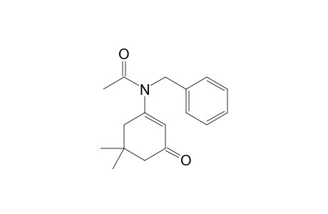 N-Benzyl-N-(5,5-dimethyl-3-oxocyclohex-1-enyl)acetamide