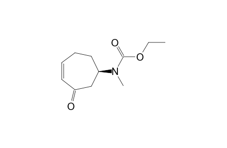 6-(N-CARBETHOXY-N-METHYL)-AMINOCYCLOHEPT-2-EN-1-ONE