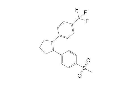 1-[2-(4-mesylphenyl)cyclopenten-1-yl]-4-(trifluoromethyl)benzene