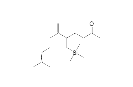10-Methyl-6-methylene-5-trimethylsilylmethyl-9-undecen-2-one