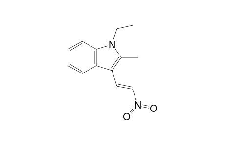 2-(1'-Ethyl-2'-methylindol-3'-yl)-nitroethene