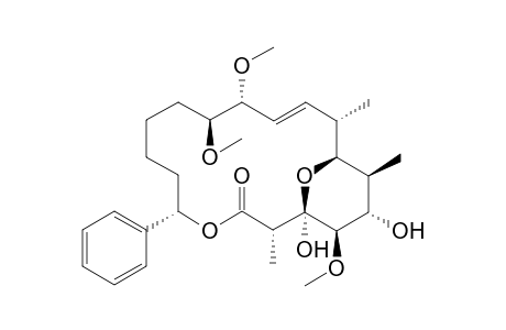 (1S,2S,3E,5R,6S,11S,14S,15R,16R,17S,18S)-15,17-dihydroxy-5,6,16-trimethoxy-2,14,18-trimethyl-11-phenyl-12,19-dioxabicyclo[13.3.1]nonadec-3-en-13-one
