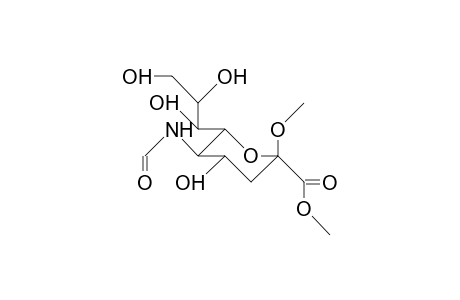 2-O-Methyl.beta.-D-N-formyl-neuraminate