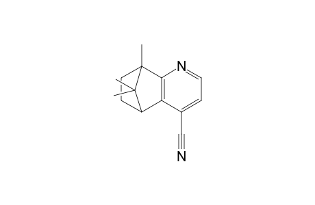 (+)-4-cyano-5,6,7,8-tetrahydro-8,9,9-trimethyl-5,8-methanoquinolin