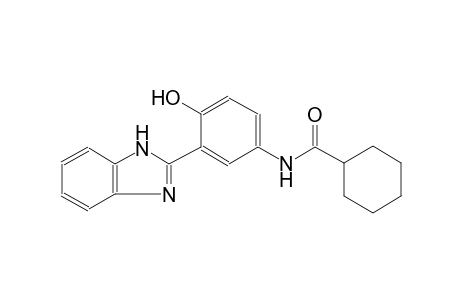 N-[3-(1H-benzimidazol-2-yl)-4-hydroxyphenyl]cyclohexanecarboxamide