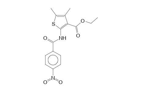 Ethyl 4,5-dimethyl-2-[(4-nitrobenzoyl)amino]-3-thiophenecarboxylate