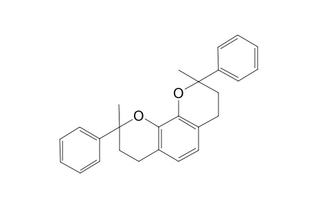 Benzo[2,1-b:3,4-b']dipyran, 2,3,4,7,8,9-hexahydro-2,9-dimethyl-2,9-diphenyl-, cis-