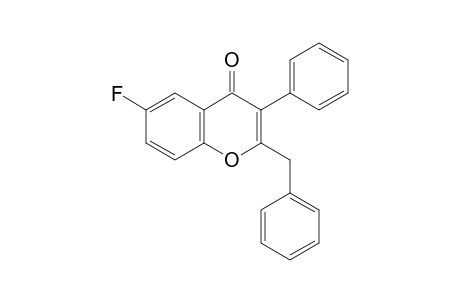 2-Benzyl-6-fluoro-3-phenyl-4H-chromen-4-one