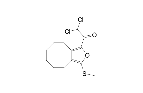 1-(dichloracetyl)-4,5,6,7,8,9-hexahydro-3-(methylthio)cycloocta[c]furan