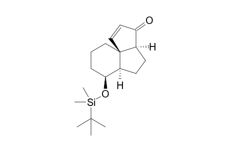 (3aS,5R,6S,9aR)-6-[(t-Butyldimethylsilyl)oxy]-(octahydro)-cyclopenta[c]inden-3-(3H)-one