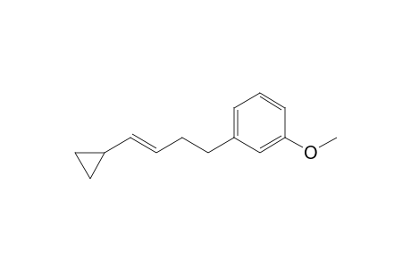 1-(4-Cyclopropylbut-3-enyl)-3-methoxybenzene