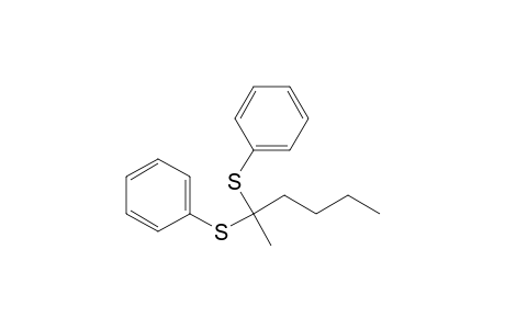 2-Hexanone, diphenyl mercaptole