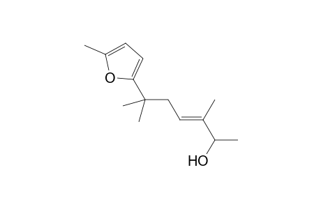 (E)-3,6-Dimethyl-6-(5-methyl-2-furyl)hept-3-en-2-ol