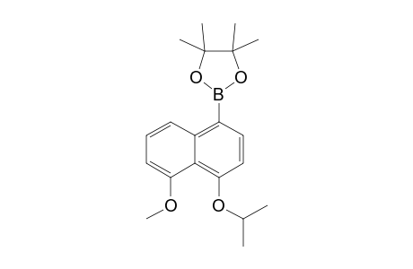2-(4-Isopropoxy-5-methoxynaphthalen-1-yl)-4,4,5,5-tetramethyl-1,3,2-dioxaborolane