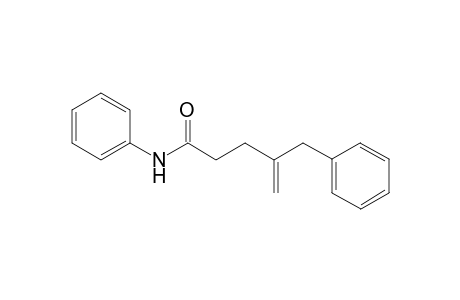 4-Benzyl-N-phenylpent-4-enamide