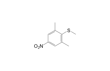 methyl 4-nitro-2,6-xylyl sulfide