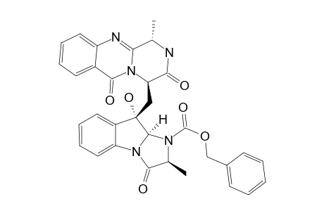 N-19-BENZOXYCARBONYL-FUMIQUINAZOLINE-A