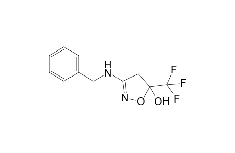 3-(Benzylamino)-5-trifluoromethyl-5-hydroxy-4,5-dihydroisoxazole