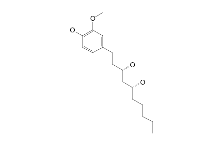 3-S,5-S-1-(4-HYDROXY-3-METHOXYPHENYL)-DECANE-3,5-DIOL
