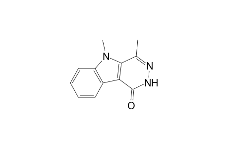 4,5-Dimethyl-2,5-dihydro-1H-pyridazino[4,5-b]indol-1-one