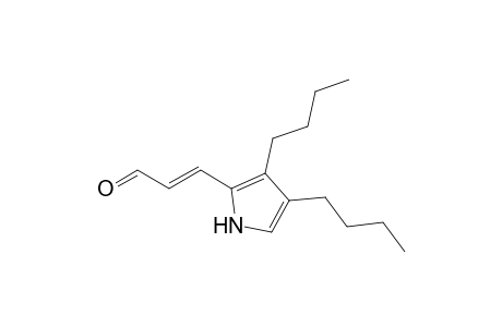 3-(3',4'-Dibutylpyrrol-2'-yl)acrolein