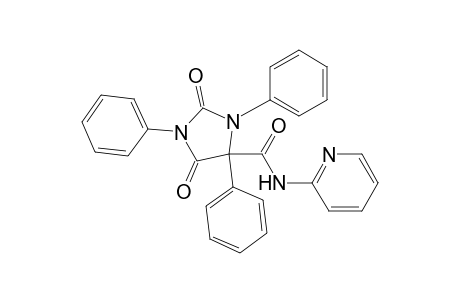 4-Imidazolidinecarboxamide, 2,5-dioxo-1,3,4-triphenyl-N-pyridinyl-