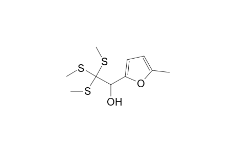 1-(5-Methyl-2-furyl)-2,2,2-tris(methylsulfanyl)ethanol