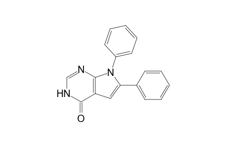 6,7-Diphenyl-3,7-dihydro-pyrrolo[2,3-d]pyrimidin-4-one