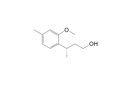 (3S)-3-(2-Methoxy-4-methylphenyl)butan-1-ol