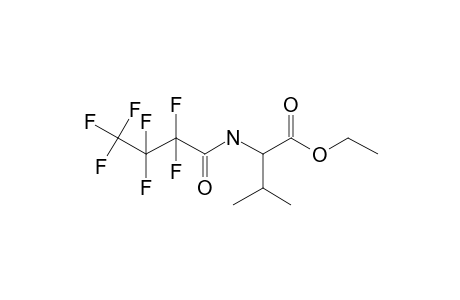 L-Valine, N-heptafluorobutyryl-, ethyl ester