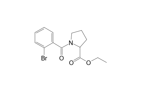 L-Proline, N-(2-bromobenzoyl)-, ethyl ester