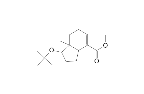 Methyl 1-Methyl-9-t-butoxybicyclo[4.3.0]non-4-en-5-carboxylate