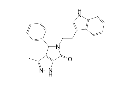 pyrrolo[3,4-c]pyrazol-6(1H)-one, 4,5-dihydro-5-[2-(1H-indol-3-yl)ethyl]-3-methyl-4-phenyl-