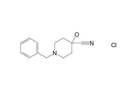1-Benzyl-4-cyano-4-hydroxypiperidine hydrochloride