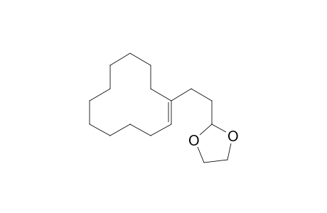2-{[(E)-2-Cyclododec-1-en-1-yl]ethyl}-1,3-dioxolane