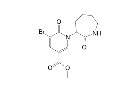 methyl 5-bromo-6-oxo-1-(2-oxohexahydro-1H-azepin-3-yl)-1,6-dihydro-3-pyridinecarboxylate
