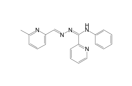 N'-[(E)-(6-Methyl-2-pyridinyl)methylidene]-N-phenyl-2-pyridinecarbohydrazonamide